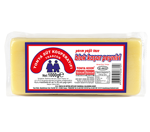 Blok Kaşar Peynir 1kg 2